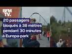 Europa-Park: 20 passagers d'un manège restent bloqués à 38 mètres de hauteur pendant 30 minutes