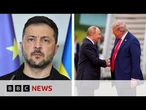 Zelensky to meet Trump in Washington after Alaska summit ends without ceasefire deal | BBC News
