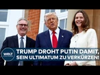 SCHOTTLAND: Trump trifft Starmer – aber droht Putin damit, das 50-Tage-Ultimatum zu verkürzen!