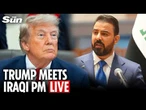LIVE: Donald Trump meets with Iraqi Prime Minister Ali al-Zaidi at the White House