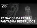 Ucrânia atinge 35 petroleiros russos no intervalo de quatro dias; veja vídeo