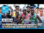 Le marathon des JO raconté par l'athlète tchadien Valentin Betoudji • FRANCE 24