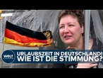 URLAUBSZEIT: Zwischen politischer Krise und schlechtem Wetter – wie ist die Stimmung der Deutschen?