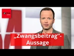 „Zwangsbeitrag“-Satz: Empörung von ARD-Mann Restle ist bezeichnend