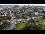 Tornade laisse une traînée de destruction à Puerto Varas