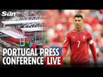 LIVE: Portugal press conference ahead of Croatia knockout clash