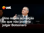 Dino rebate acusação de que não poderia julgar Bolsonaro assim como Moraes