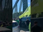 A Budapest l'ultradestra ha bloccato il ponte Szabadsag, tappa del percorso programmato del pride
