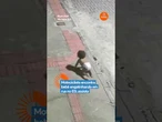 Motociclista encontra bebê engatinhando em rua no ES; assista