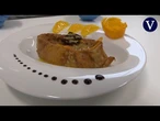 Una torrija con naranja y chocolate en homenaje a las víctimas de la dana de Valencia