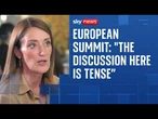 Has Europe been too slow to react to Russian threat? | Sky News interviews Roberta Metsola