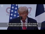 Trump: Siamo molto vicini a un grande accordo di pace in tutto il Medio Oriente