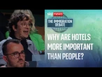 Why is giving back hotels more important than the rights of people in them? | The Immigration Debate