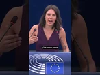 “Happy Birthday, Mr. Genocide”: la protesta de Irene Montero contra Trump y la UE en la Eurocámara