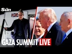 LIVE: Trump, Starmer, Macron and other world leaders meet in Egypt to sign Gaza deal