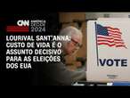 Lourival Sant’Anna: Custo de vida é o assunto decisivo para as eleições dos EUA | CNN PrimeTime