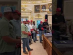 Reflecting pool workers INVITED TO OVAL OFFICE #foxnews #news #us #fox