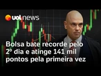 Bolsa bate recorde pelo 2º dia impulsionada pela decisão do STF sobre o IOF; dólar fecha em alta
