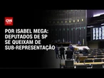 Análise: Deputados de SP se queixam de sub-representação | CNN NOVO DIA