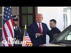 'You're all dressed up today': Trump greets Zelenskyy at the White House