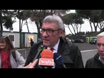 Corteo Cgil a Roma, Landini: "Questa piazza non è contro qualcuno, serve a dare un futuro al Paese"