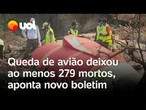 Avião cai na Índia: sobe para 279 o número de mortos na queda de aeronave da Air India; vídeo