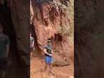 Hikers caught in torrential downpour in the Grand Canyon