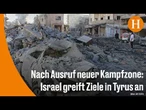 Israel greift Ziele im Südlibanon und Gazastreifen an