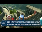 CHINESISCHE MAUER: Laufen auf Chinas längstem Denkmal! Der härteste Marathon der Welt?