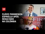 Flávio parabeniza De la Espriella após resultado preliminar na Colômbia | CNN 360°