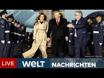 POMP, TRUMP AND CIRCUMSTANCES: Audienz bei King Charles III. – US-Präsident in Großbritannien | LIVE