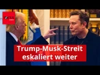 "Soll nach Hause gehen" und "Schweinchen-Dick-Partei": Trump-Musk-Streit eskaliert