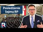 16 posiedzenie Sejmu RP dzień trzeci 25 lipca 2024 - Transmisja na ŻYWO z obrad Sejmu