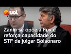 Zanin se opõe a Fux: 'Competência do STF para julgar ação foi decidida em mais de mil ações'