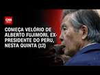 Começa velório de Alberto Fujimori, ex-presidente do Peru, nesta quinta (12) | CNN NOVO DIA