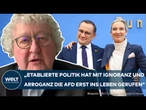AFD-VERBOT: "Politische Ignoranz hat die AfD stark gemacht!" Scharfe Kritik an etablierten Parteien