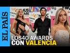 LOS40 MUSIC AWARDS 2024 | Ana Mena, Estopa, Lola Índigo: los artistas, con Valencia tras la dana