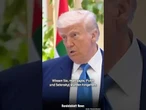 Trump über Ukraine-Gespräche: Ich wusste, dass Putin absagt, wenn ich nicht komme