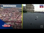 Napoli, dopo l'assalto dei bagnanti sulla spiaggia restano cumuli di rifiuti