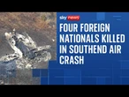 Two medical professionals and two pilots died in Southend airport plane crash
