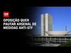 Oposição volta do recesso com arsenal “anti-STF” e pressão por impeachment | CNN NOVO DIA
