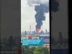 #Drone ucraniano atinge maior refinaria da região de #Moscou; veja imagens