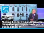 Nicolas Tenzer : "Les Ukrainiens ne veulent pas la paix à n'importe quelle condition" • FRANCE 24