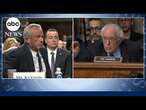 Sen. Bernie Sanders asks RFK jr. if health care is human right