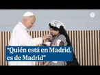 El Papa, directo sobre su postura ante la migración: "Quien está en Madrid, es de Madrid"