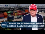 TRUMP VERSCHÄRFT ZOLLSTREIT: Drastische Preissteigerungen drohen! Auch die EU muss zittern!