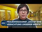 KRITIK AN FRAUENWAGGONS: Rückschrittlich! Mehr Sicherheit für Frauen in der U-Bahn?