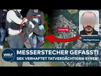 BIELEFELD: MESSERSTECHER GEFASST! Spezialkommando nimmt tatverdächtigen Syrer fest!
