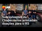 RS: Sobrevivente dos acidente com avião da Chapecoense doam cadeiras de rodas; veja vídeo