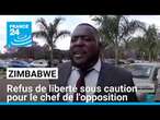 Zimbabwe : refus de liberté sous caution pour le chef de l'opposition • FRANCE 24